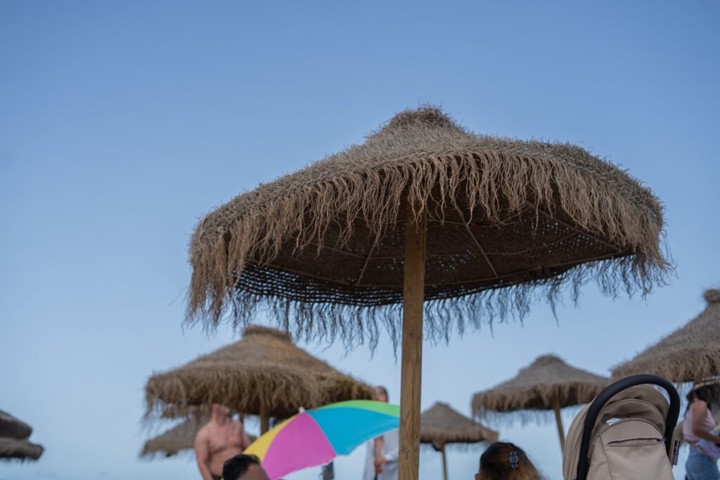 umbrella rental beach Valencia