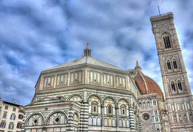 cathedral, building, architecture, Duomo in Florence