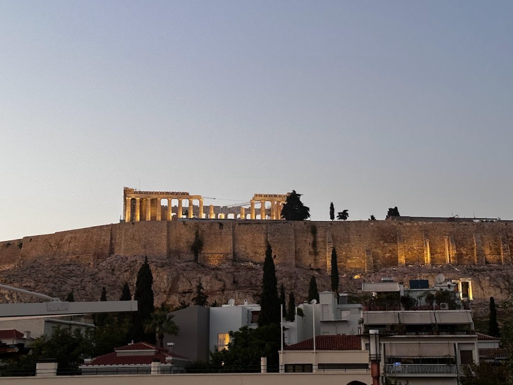 New Years even in Athens 