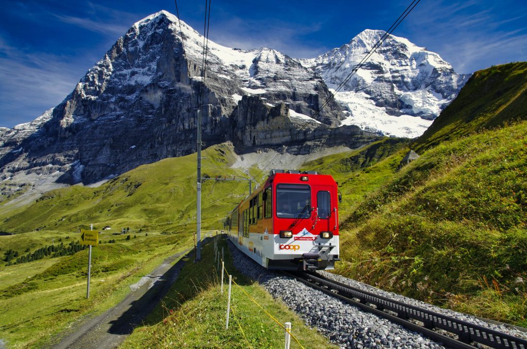 Basel to Lucerne Train