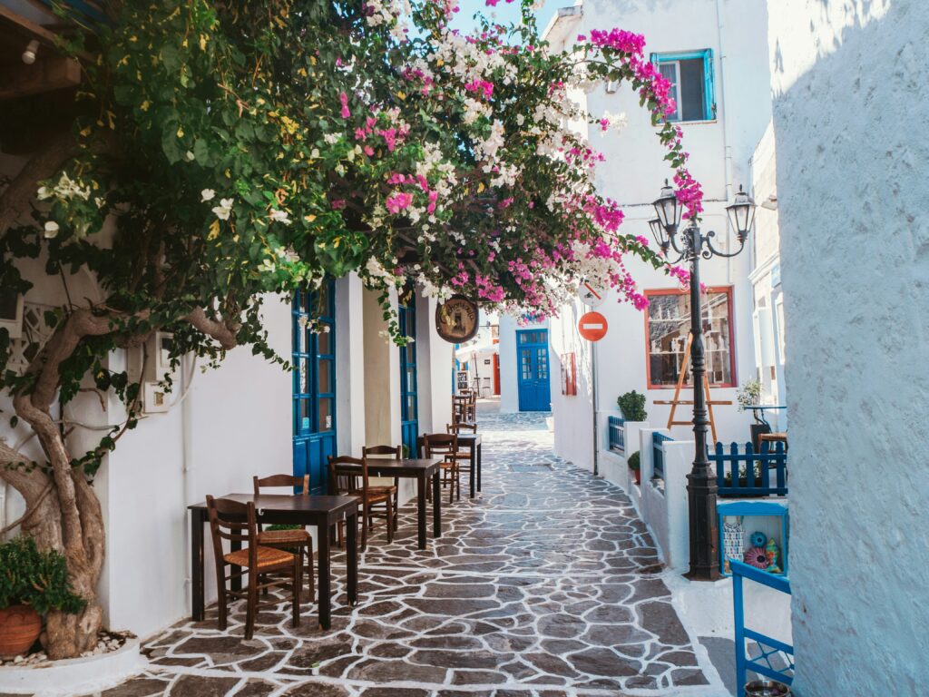 Restaurants in Milos Greece