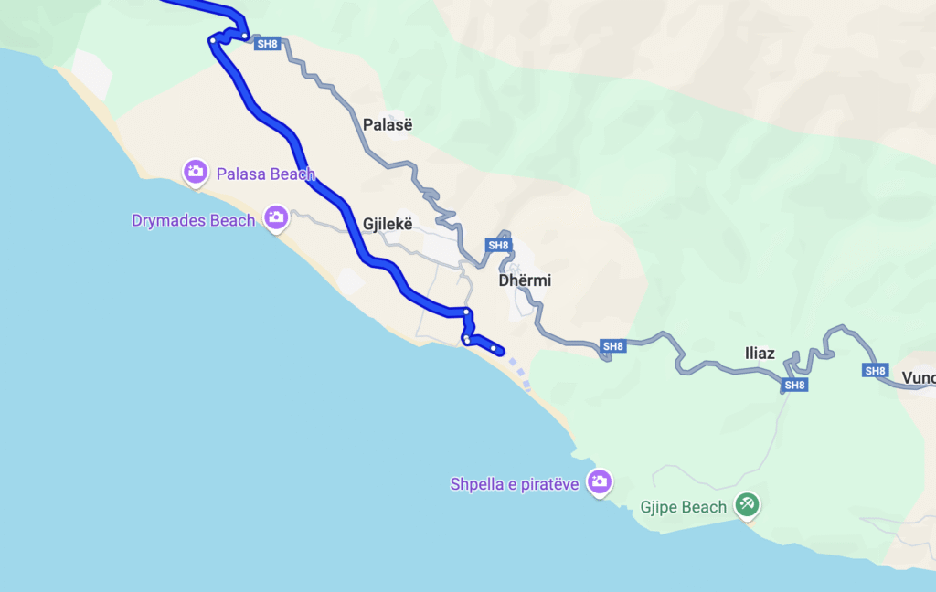 Dhermi Beach, Albania: Why You Need to Visit This Hidden Mediterranean Gem 3 Screenshot 2025 07 22 at 7.27.59 AM